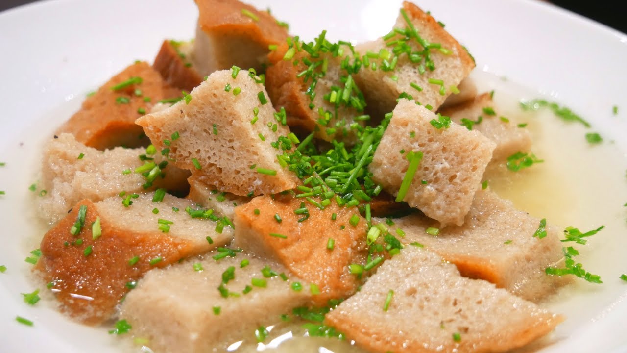 Omas Brotsuppe | Brühe und Brot | waste cooking | Geschichten von Früher