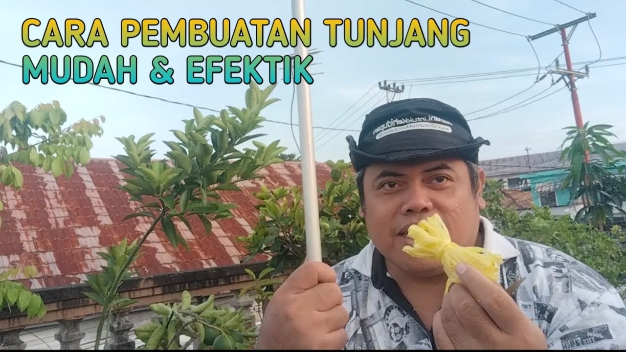 CARA PEMBUATAN TUNJANG TABULAMPOT MUDAH DAN EFEKTIK