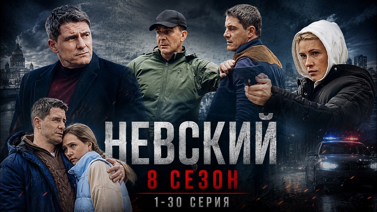 Невский 8 сезон 1 - 30 серия Официальная Премьера 5 октября 2026 НТВ /детектив / Краткий анонс......