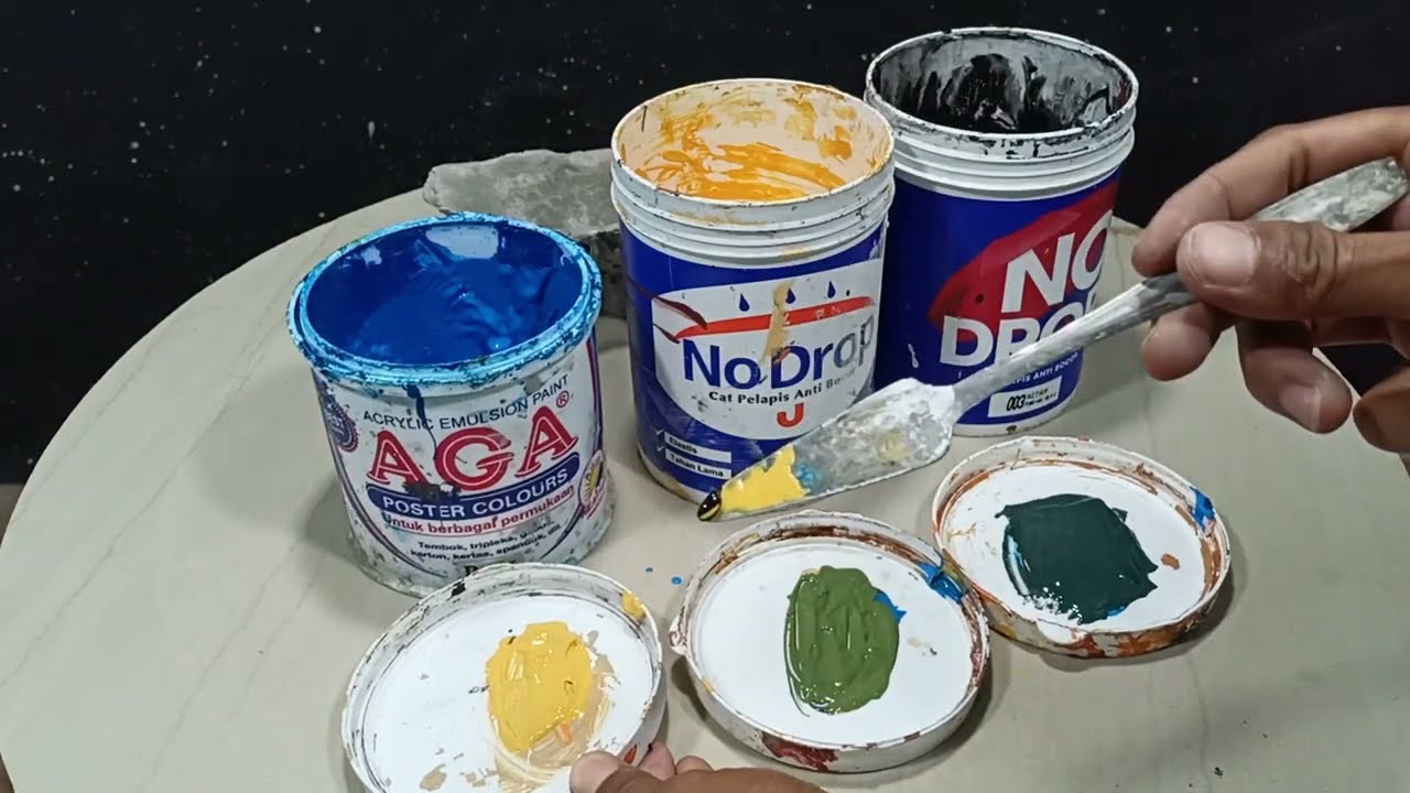 CARA PILIH WARNA SEADANYA UNTUK RELIEF