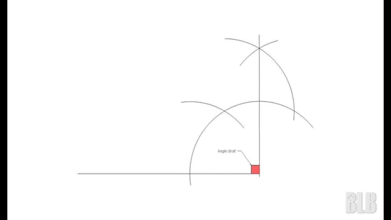 Tracer des angles droits