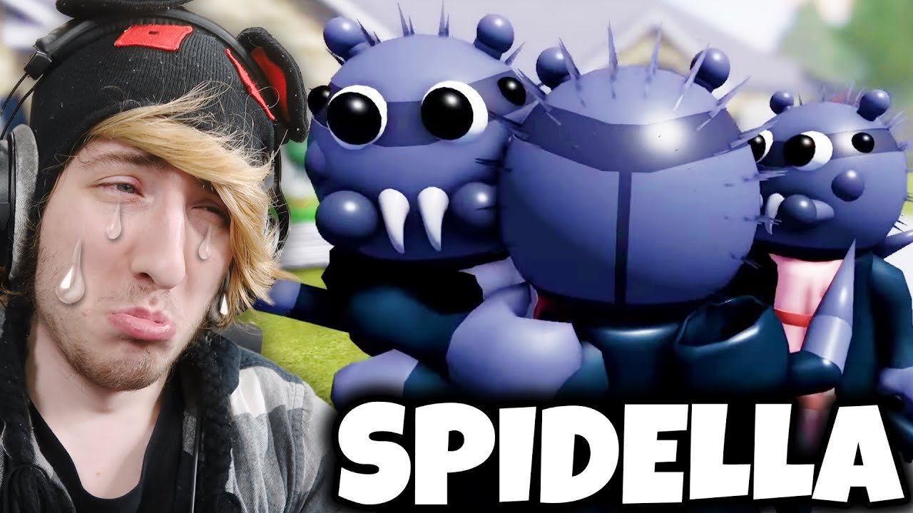 SPIDELLA ORIGIN STORY.. WARNING: SUPER SAD!! | Roblox Piggy Cutscene