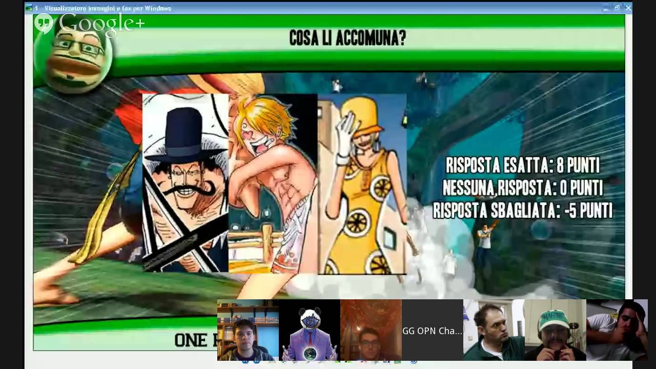 One Piece QUIZ - Semifinale Gruppo B