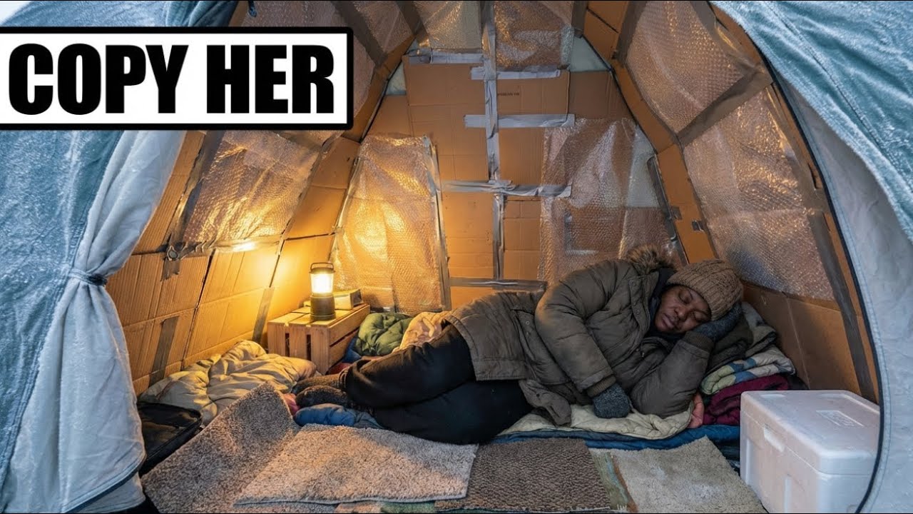 How Black Homeless Women Survive Deadly Frozen Nights In Tents Without Any Heat