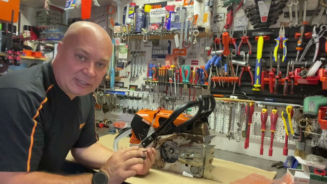 Stihl Ms 881 olaj szivattyú probléma!