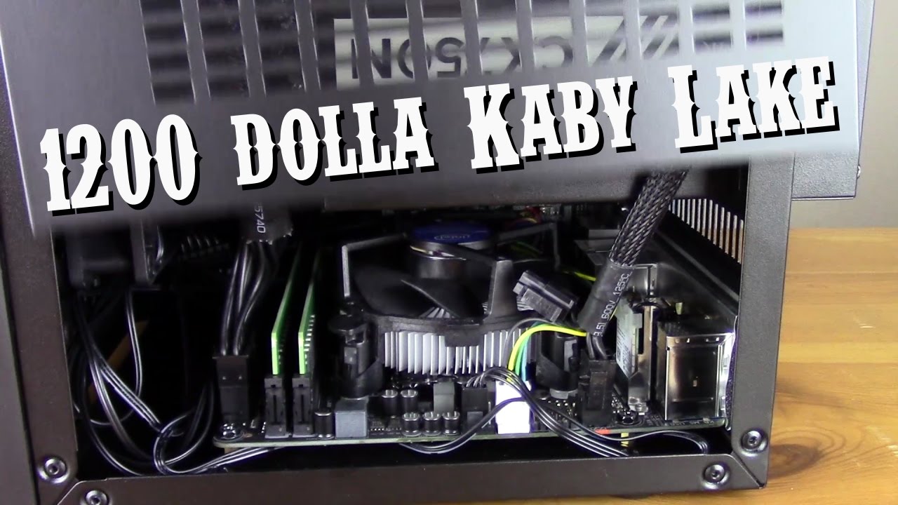 ⌨$1200 Kaby Lake Mini ITX Gaming PC Build