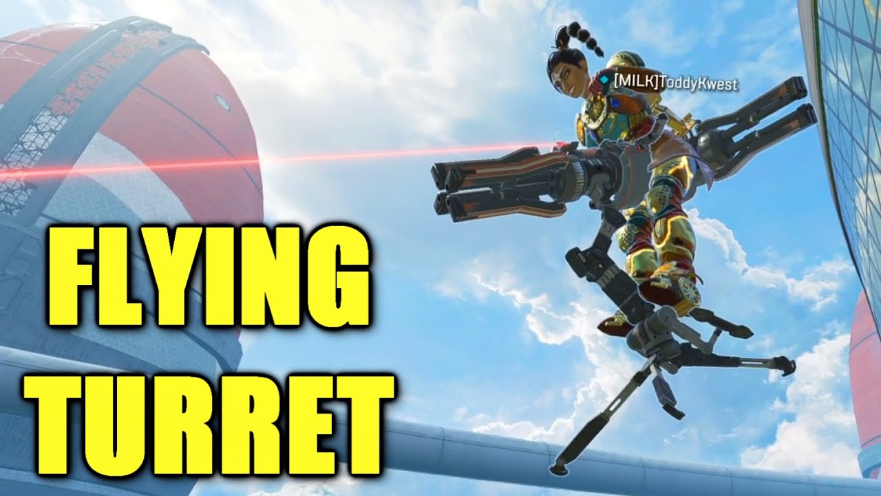 NEW SECRET OP RAMPART TURRET BUFF in apex legends