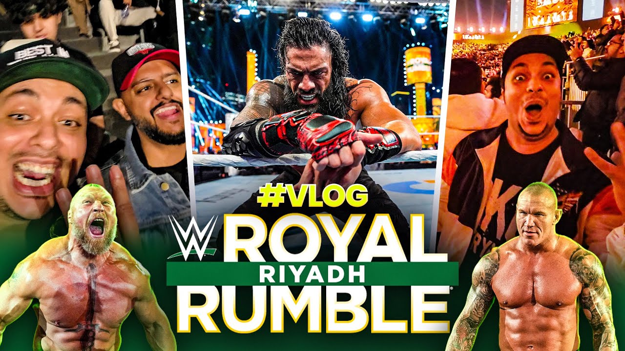 We Went to Saudi Arabia for WWE Royal Rumble 2026!! [ ALL ENTRY 🔥] | JV Unplanned