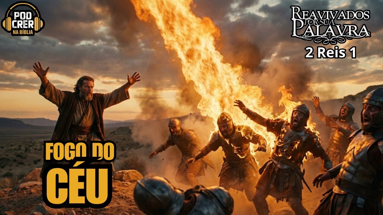2 REIS 1: O Profeta Mandou Fogo do Céu e Queimou 100 Soldados Vivos
