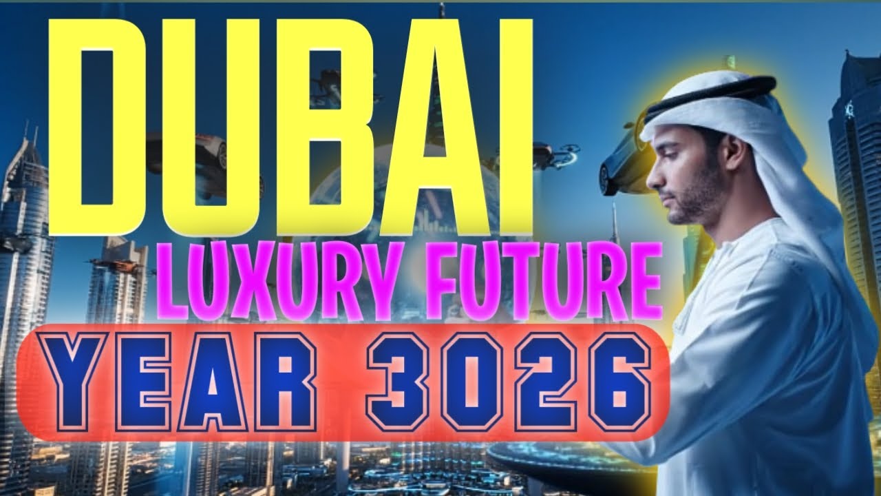 Dubai 3026 🌆 | The Futuristic City of Flying Cars & AI Luxury 🚀✨