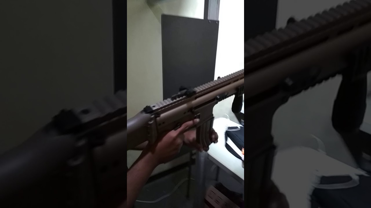 WE SCAR L GBBR (Airsoft) - Service - Shooting Test by ANAK RIMBA