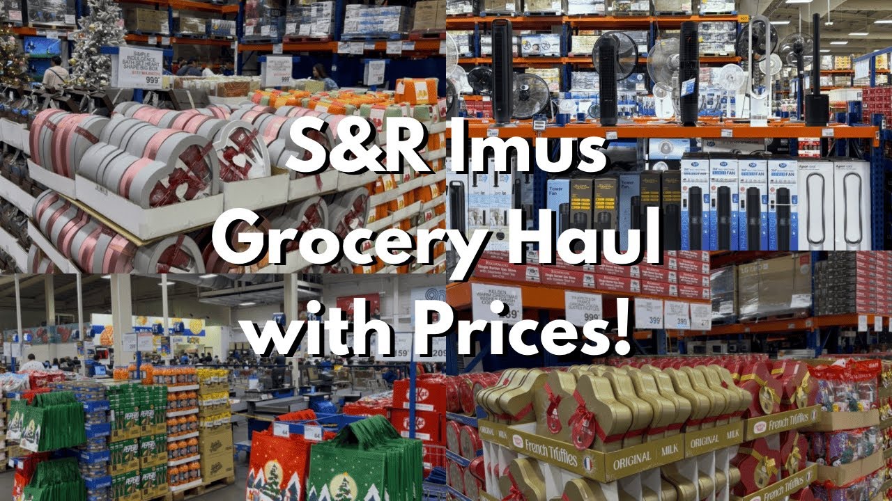 Grocery Haul Vlog #16 at S&R Imus PH | Grocery Shopping Haul + Prices