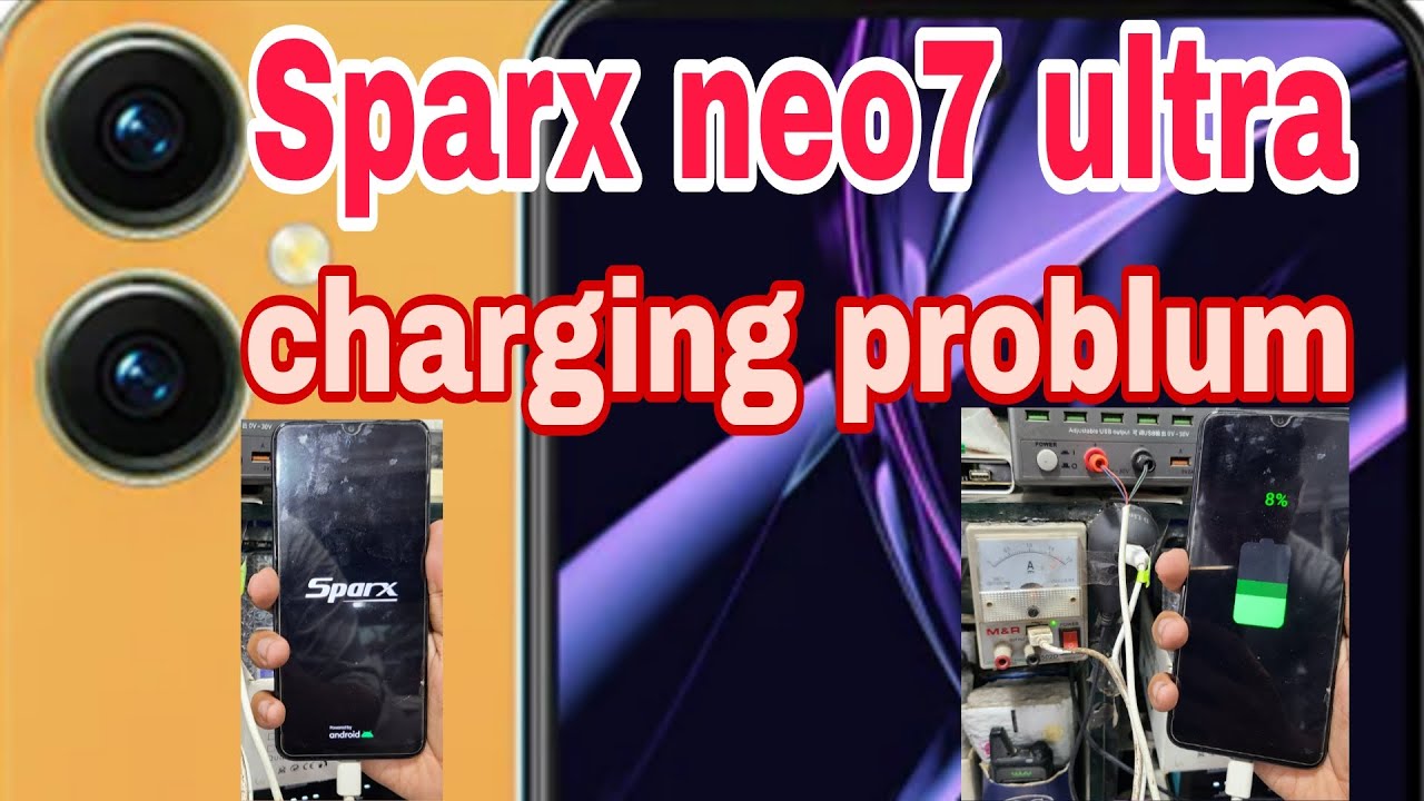 Sparx neo7 ultra charging problum