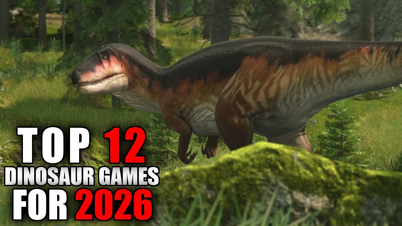 12 ЛУЧШИХ игр про динозавров, которые выйдут в 2026 году!