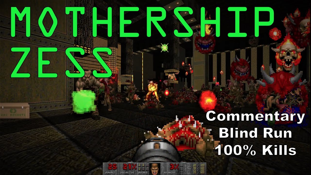 New Doom Slaughter Map: Mothership Zess by gabirupee - A great first map!