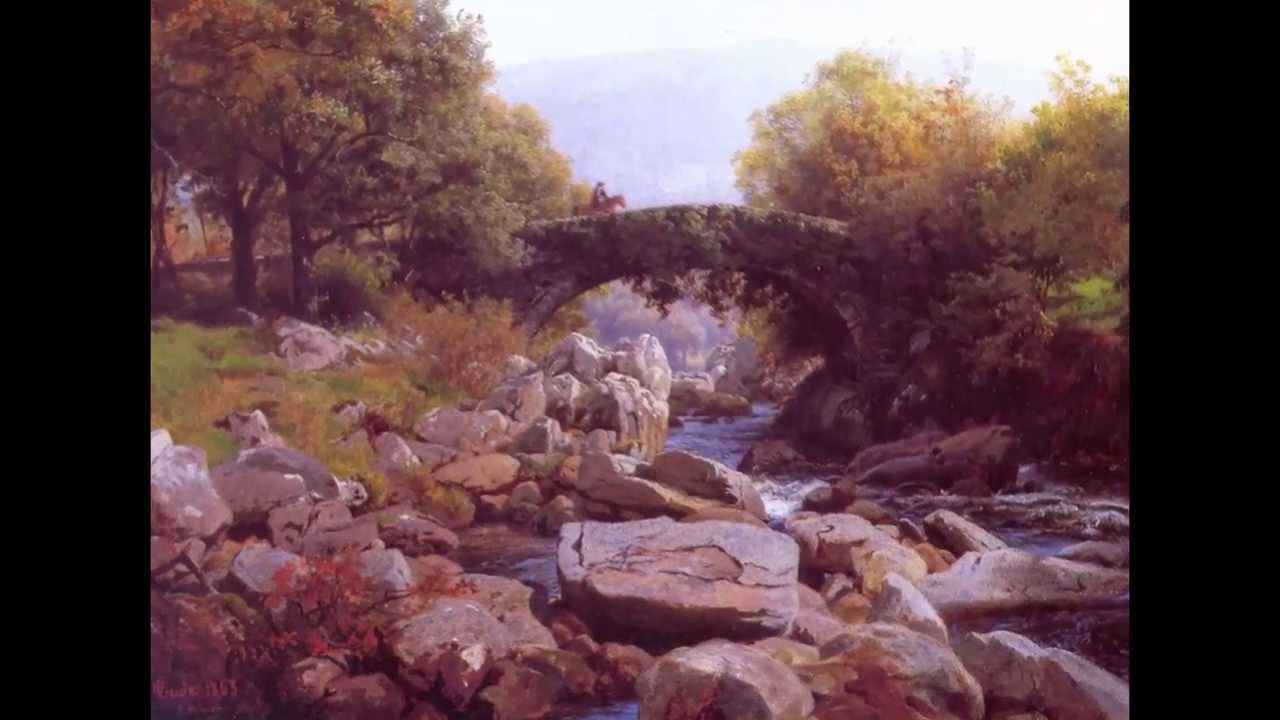 landscape in the Art School of Düsseldorf