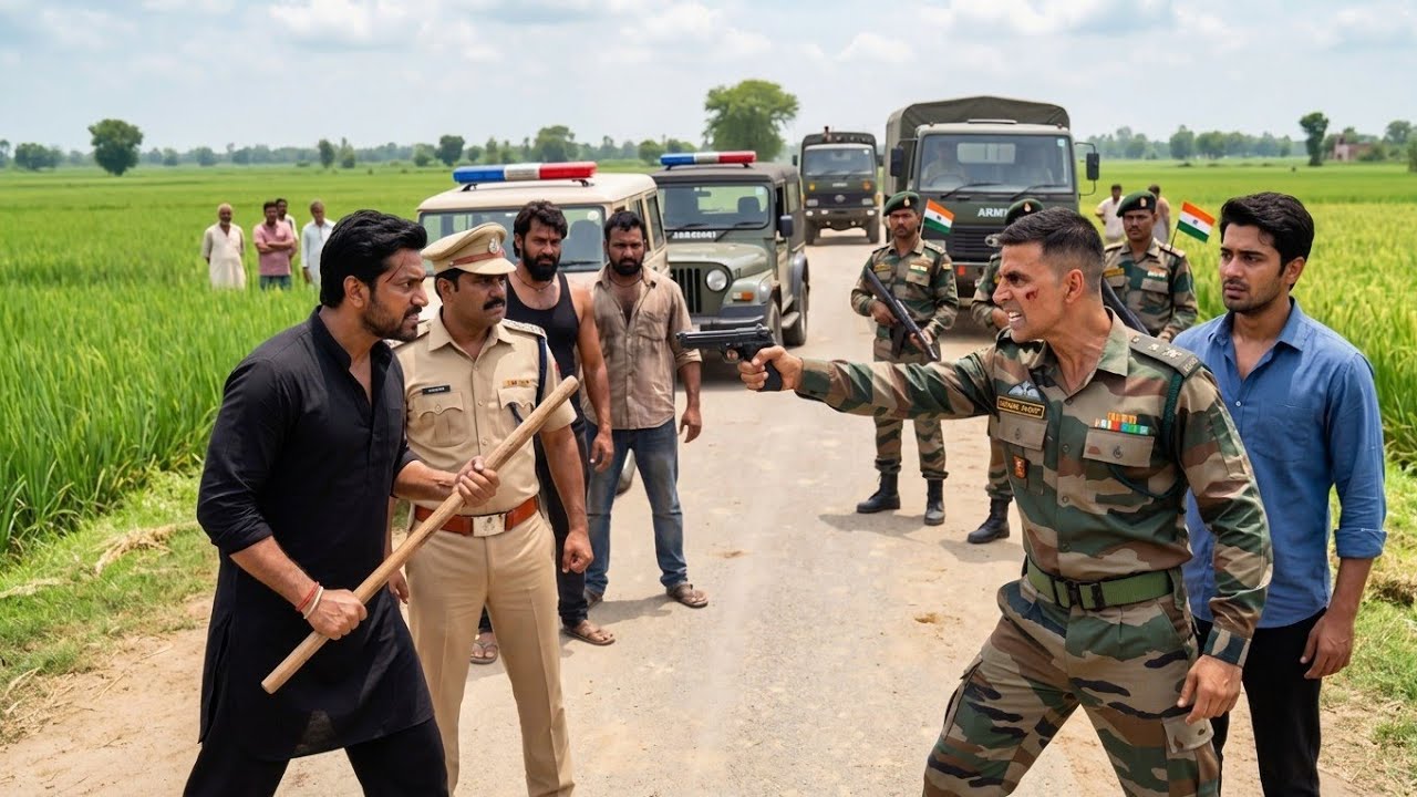 इंडियन आर्मी की दहाड़: भ्रष्ट पुलिस और नेता का घमंड चकनाचूर! 🇮🇳🔥