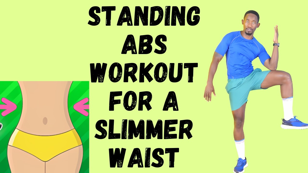 Standing Abs Workout That Slims Your Midsection and Tones Your Abs - 20 Minutes, No Weights