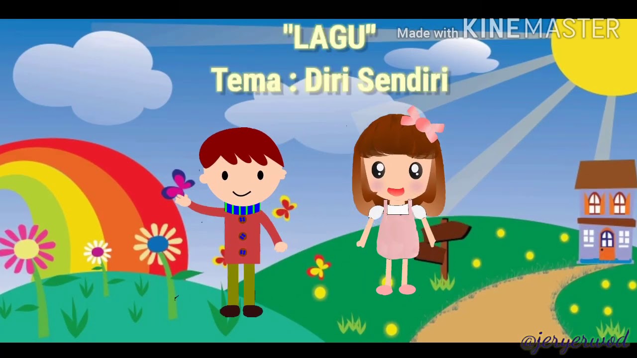 Lagu anak PAUD - Topik : Diri Sendiri Kurikulum Merdeka