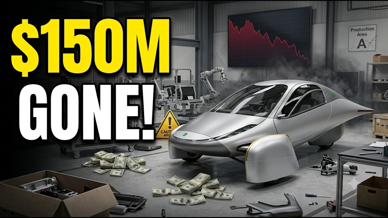 Aptera Production Disaster? $150 Million Gone and Still No Customer Cars