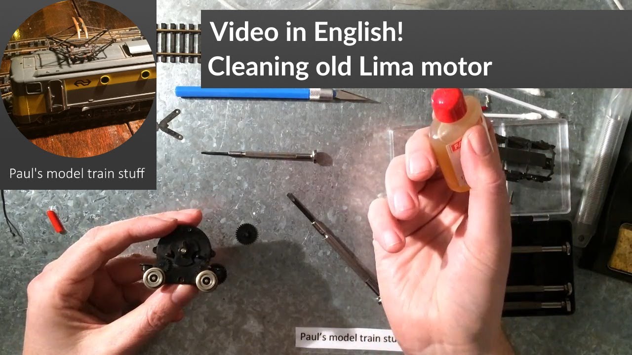 Cleaning an old Lima motor (Video in English)