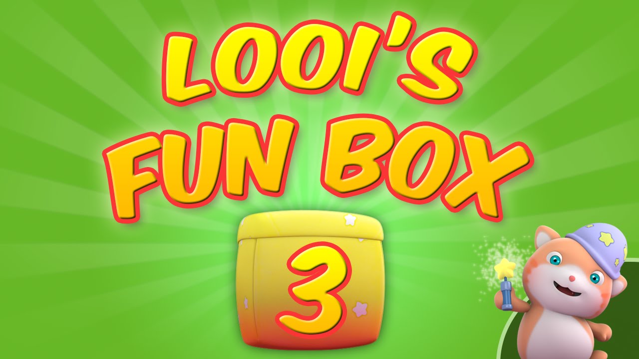 Looi's Fun Box 3 | Children learn English | Bee | Puppy