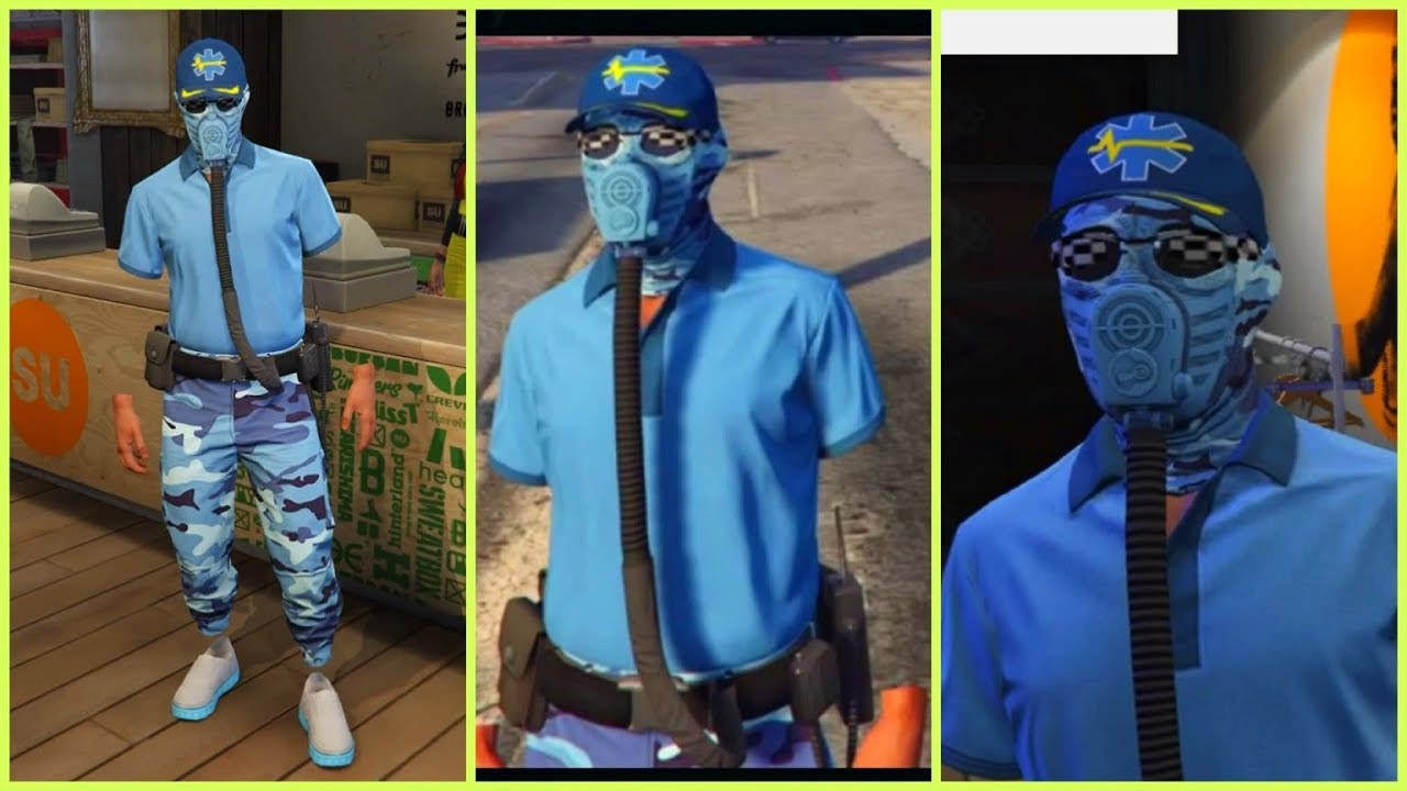 GLITCH TENUE  MODDER CEINTURE PARAMEDICAL AVEC KRAMPUS