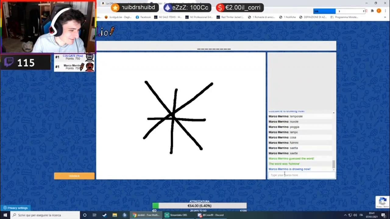 Ciccio e Marco Merrino giocano a Skribbl.io e accade il delirio