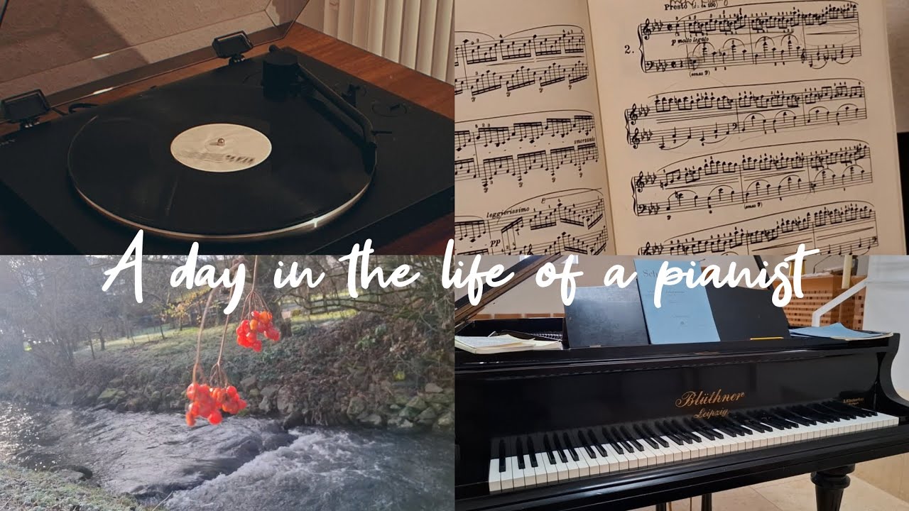 A day in the life of a pianist🫶🏻🎹🧇