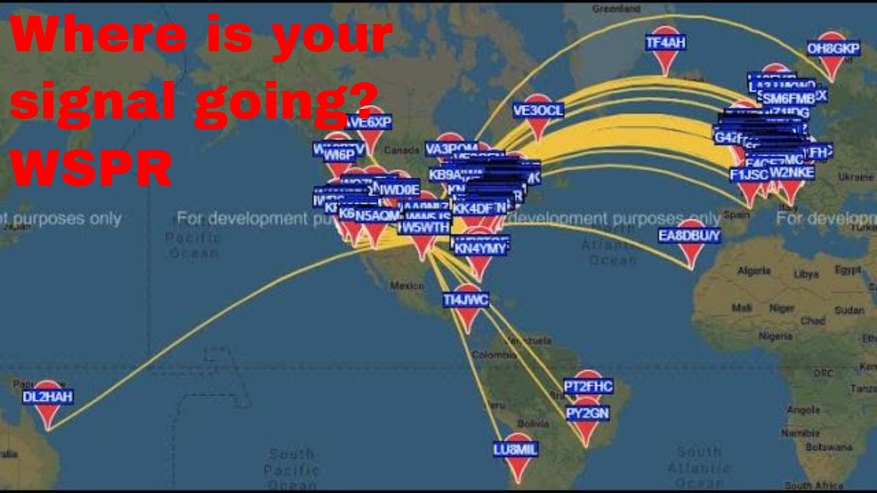 Icom 7300 Antenna Radiation Pattern Using WSPR Ham Radio shows where you are getting to