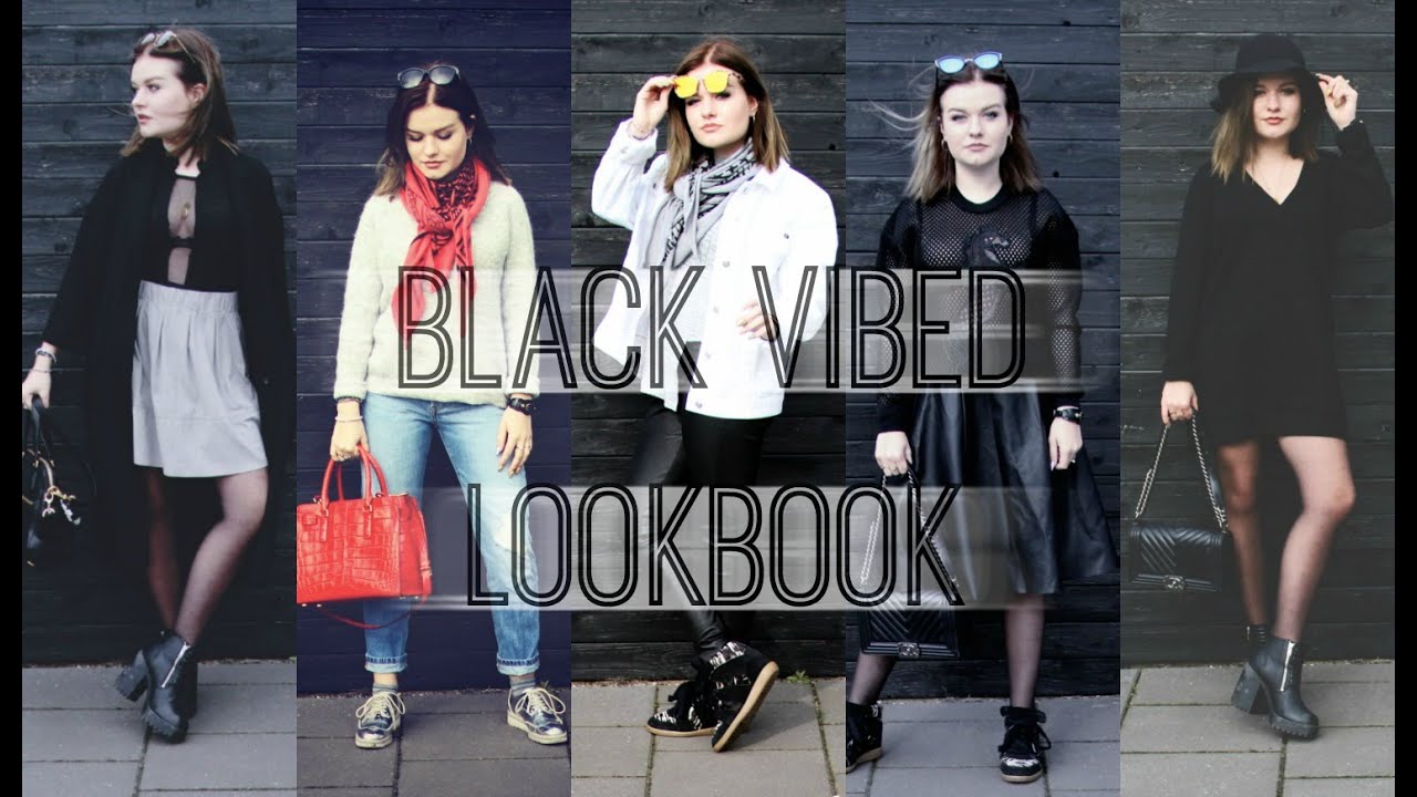 BLACK VIBED SPRING LOOKBOOK