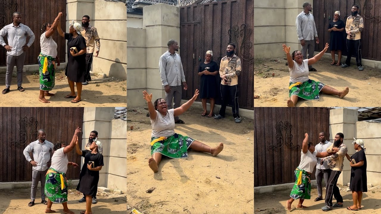 Shocking moment as a lady slap prophetess glory is now blind after trying to slap the prophetess 