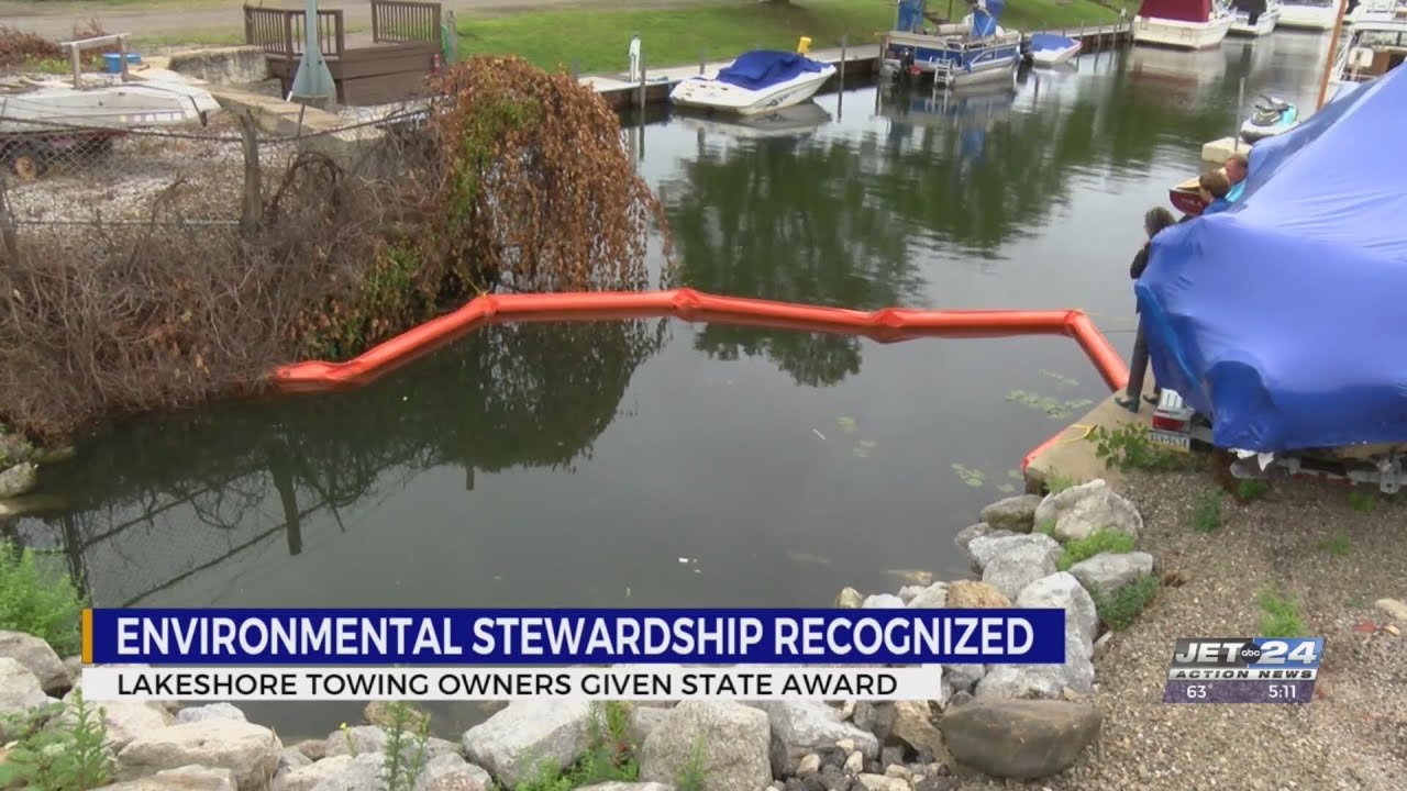 Lakeshore Towing given Community Pride Award for environmental stewardship