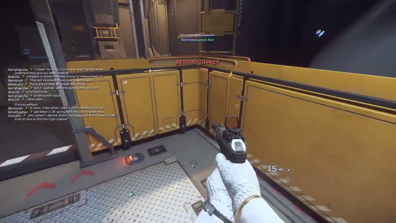 Star Citizen - Bunker elevator bug (double elevator) [trimmed]