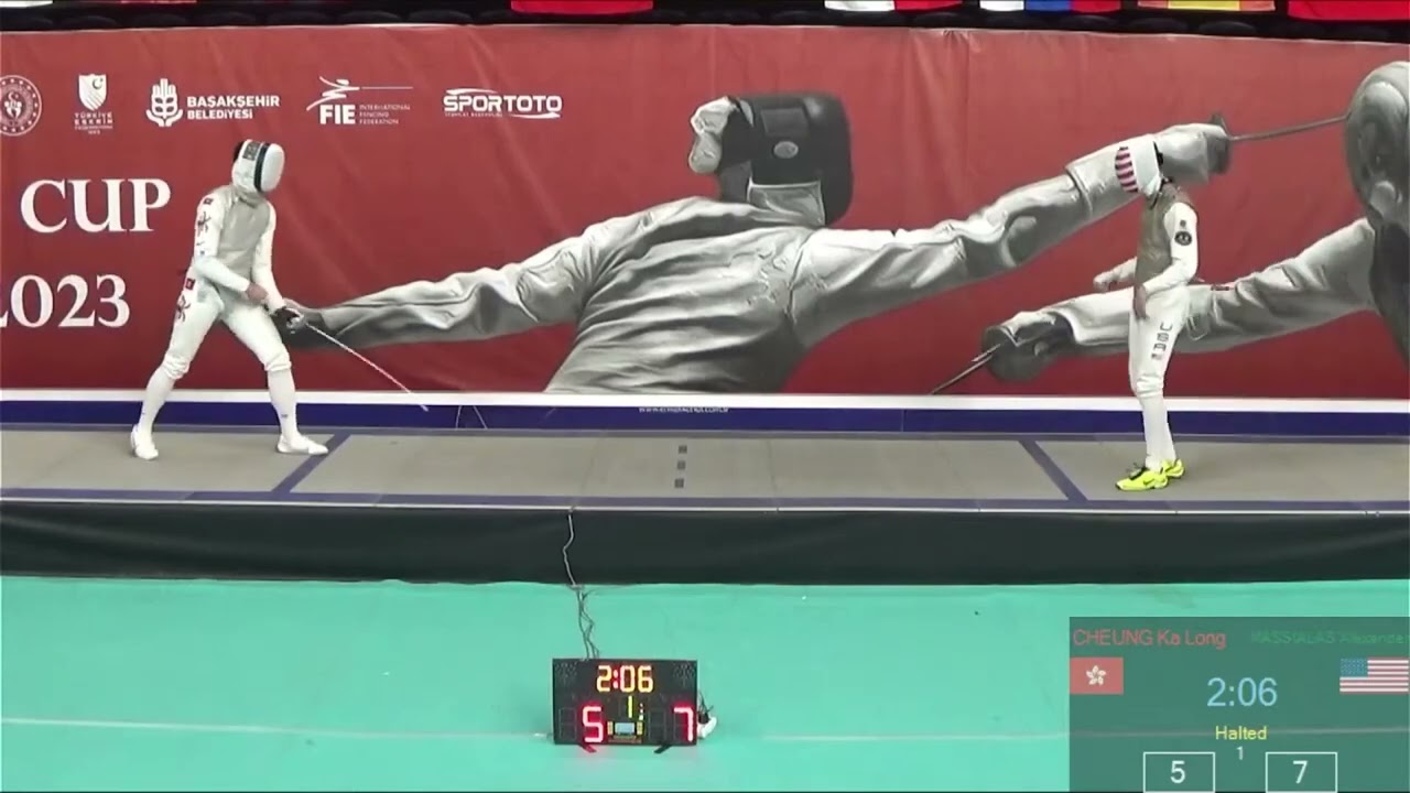 Istanbul World Cup 2023 SMF - GOLD - Cheung Ka Long HKG v Alex Massialas USA