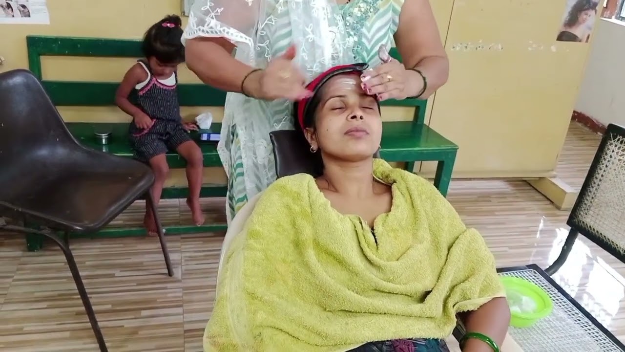 Beauty parlour course class 16(D-tan full facial)