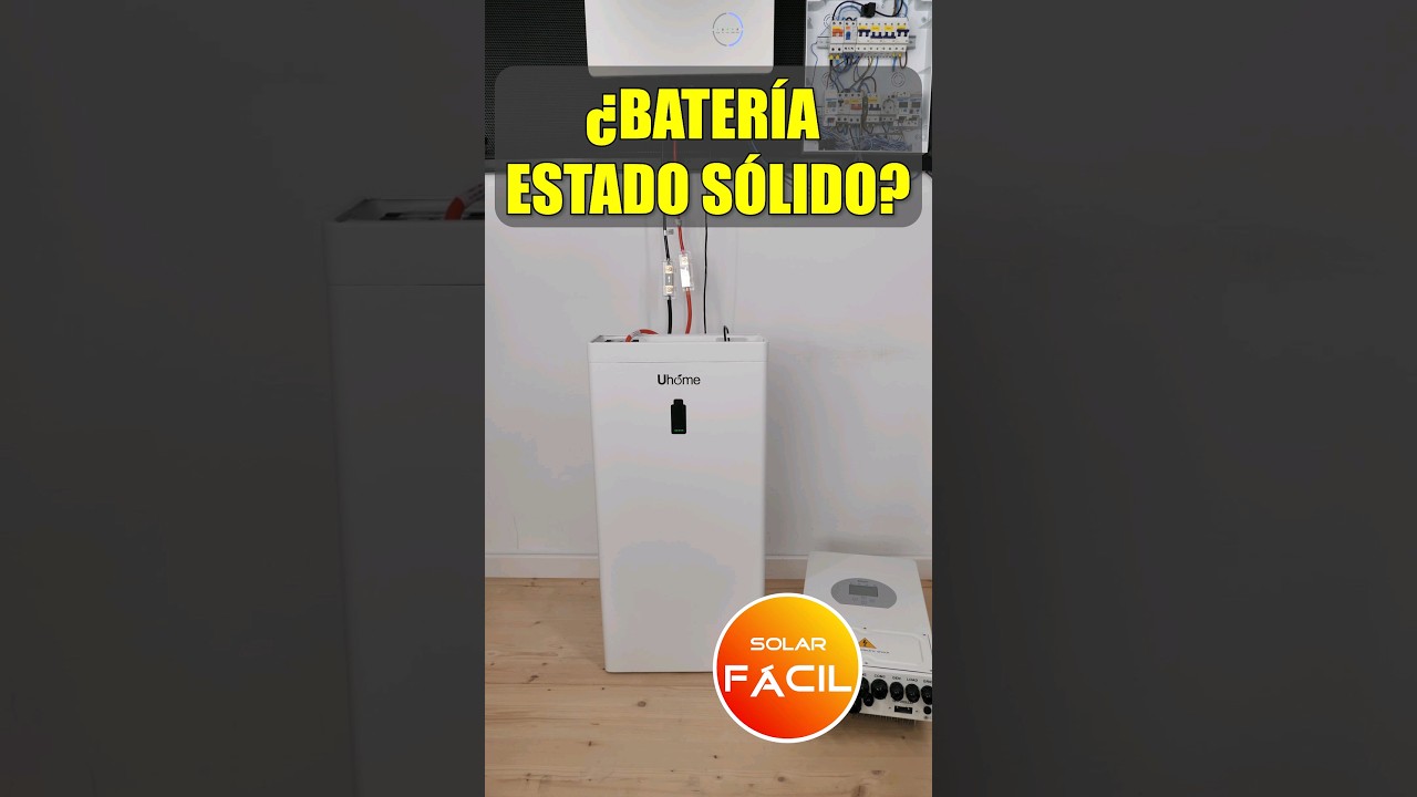 ¿Batería de Estado Sólido para paneles solares?