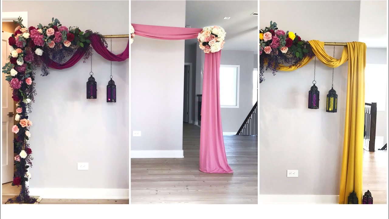 DIY- Chicken Wire Backdrops Diy- Wedding Arch