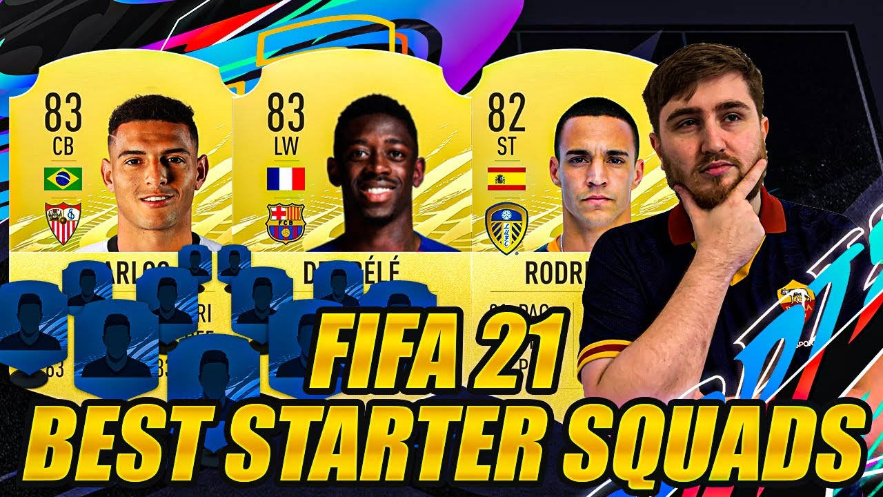 FIFA 21 5 INSANE STARTER SQUADS FROM EVERY MAJOR LEAGUE! CRAZY FIFA 21 PREMIER LEAGUE STARTER SQUAD!