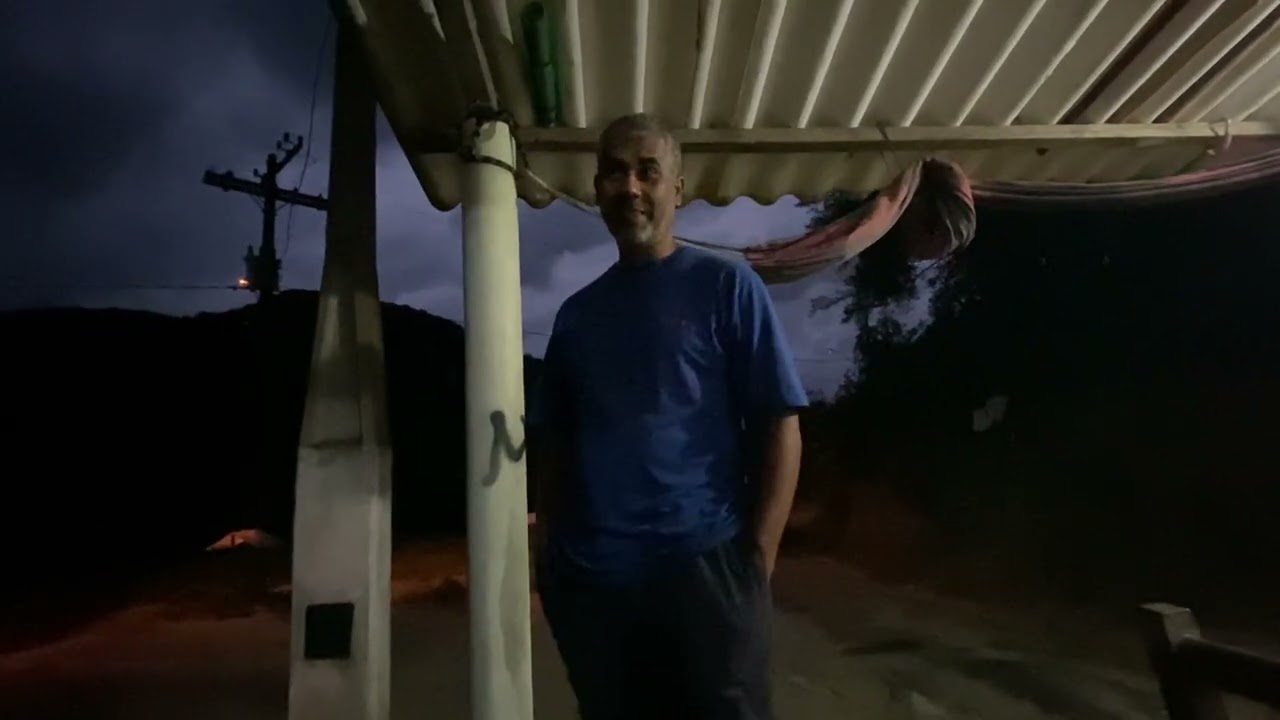 Vou ter que dormir aqui pra ver essa luz