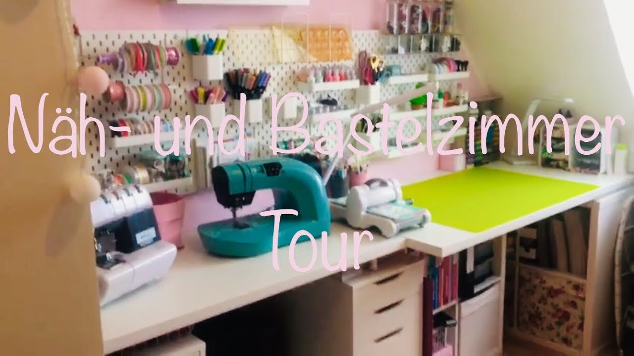 Nähzimmer / Bastelzimmer Tour