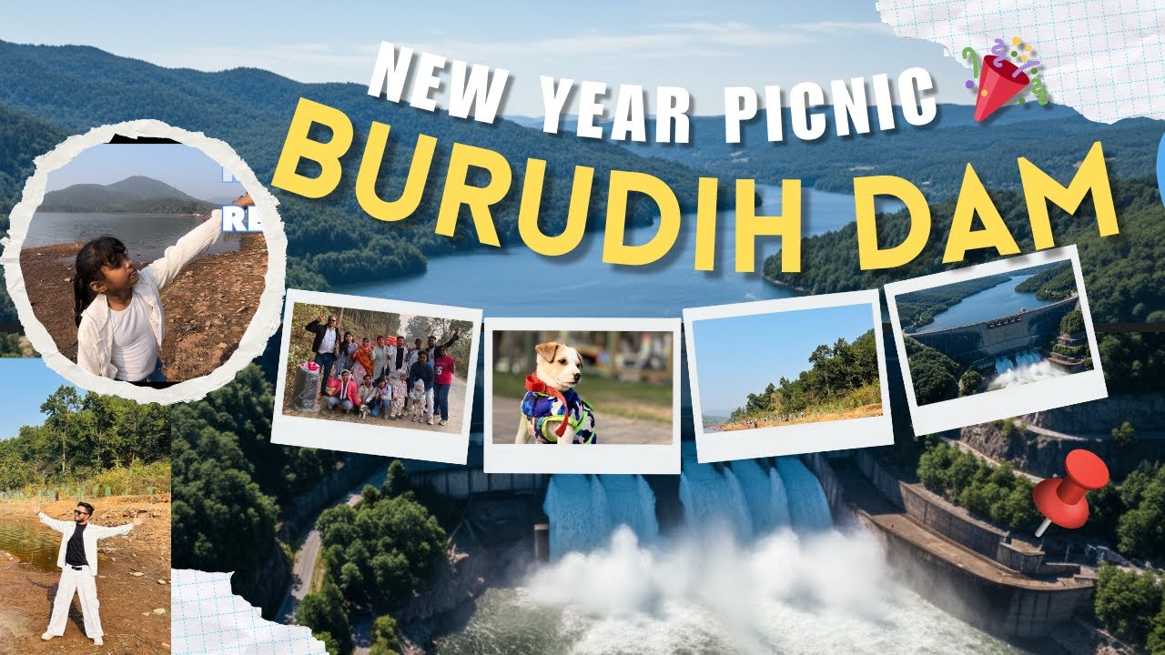 ✅ Best Picnic Spot in Jharkhand | Burudih Dam Ghatshila | NEW YEAR = SUKOON Vlog 🎉 #picnic