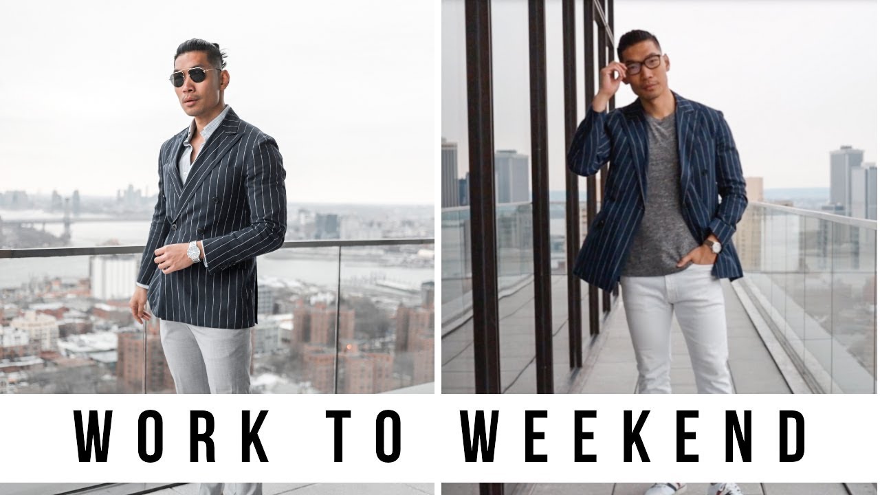 HOW TO: DOUBLE BREASTED BLAZER Work to Weekend | 2 Minute Style Tips - Levitate Style