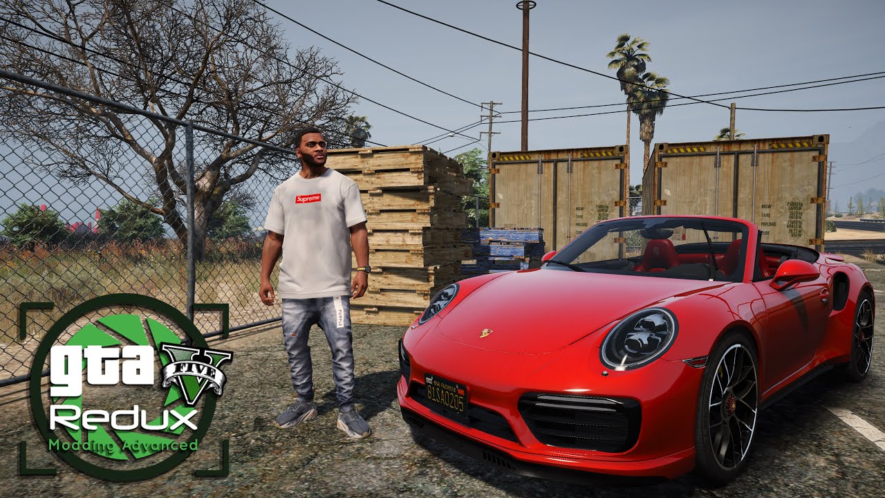 Redux Mod - Обзор в [4K] / Графика без потери FPS для GTA 5 / RTX 3070 Ti / Мод на графику Редукс