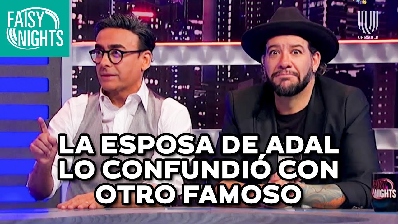Adal Ramones reveló cómo su esposa lo hizo sufrir para darle una primera cita | Faisy Nights