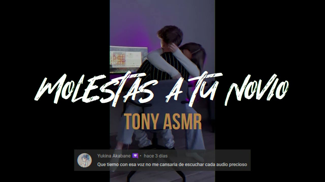 😣 ASMR MOLESTAS A TU NOVIO STREAMER / ASMR NOVIO MOLESTO / COSPLAY / 