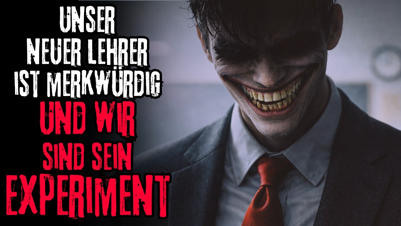 Unser neuer Lehrer ist merkwürdig - Und wir sind sein Experiment | Creepypasta | Hörbuch