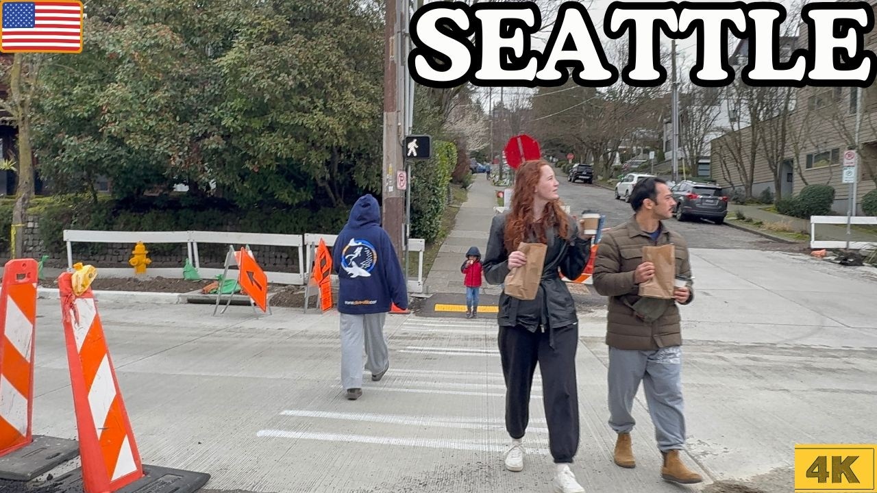 Seattle Eastlake Vibe | The reason it is called Seattle | Morning Silent Walk 4K 60 FPS #chyfum