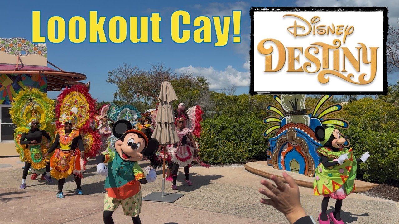 Disney Destiny Day 2!  Lookout Cay Full Tour! | Palo Steakhouse Dinner!