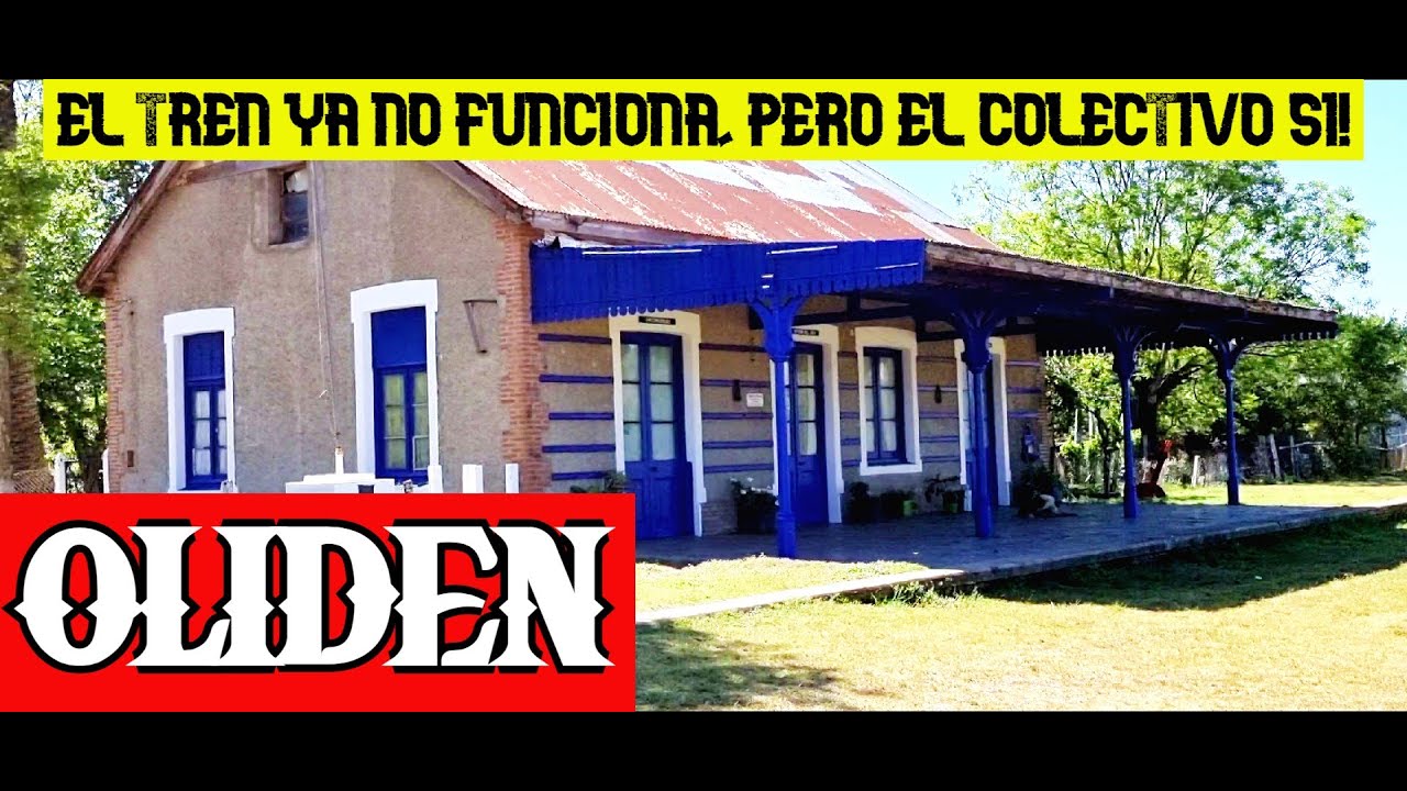 OLIDEN, UN PUEBLO DE BUENOS AIRES, SEGURO TE QUERRAS MUDAR, HASTA TIENE COLECTIVO🚌!